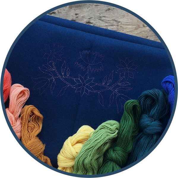 Hovedbilde Påtegnet stakk, Nordlandsbunad Dame