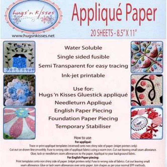 Hovedbilde Applikasjons papir pk 20 stk 