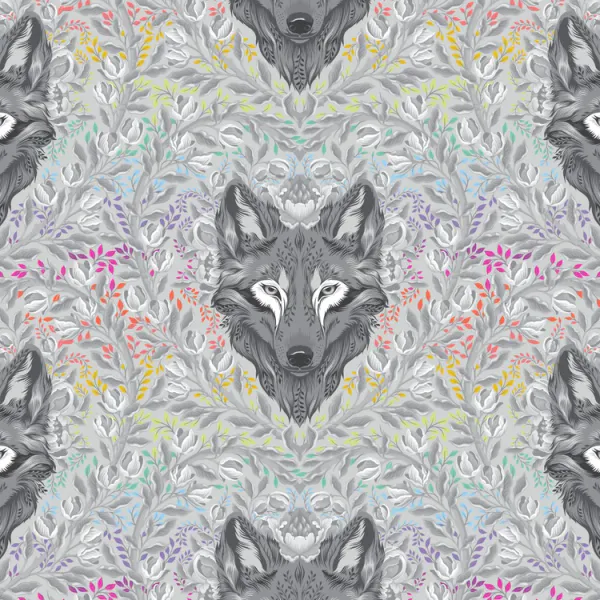 Hovedbilde Graywork -Wolf of pink street. Soft gray