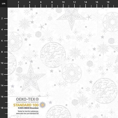 We love christmas white/silver 4591-100