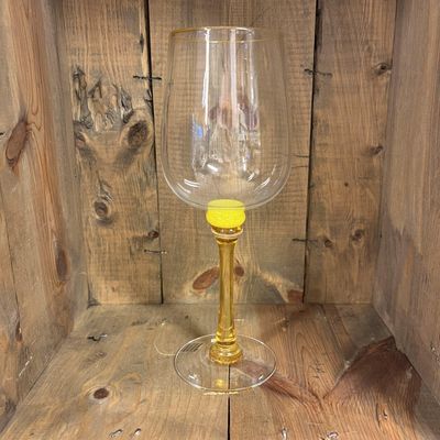 Vinglass- med gul stett