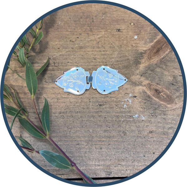 Hovedbilde Barnespenner til vest, Gravert